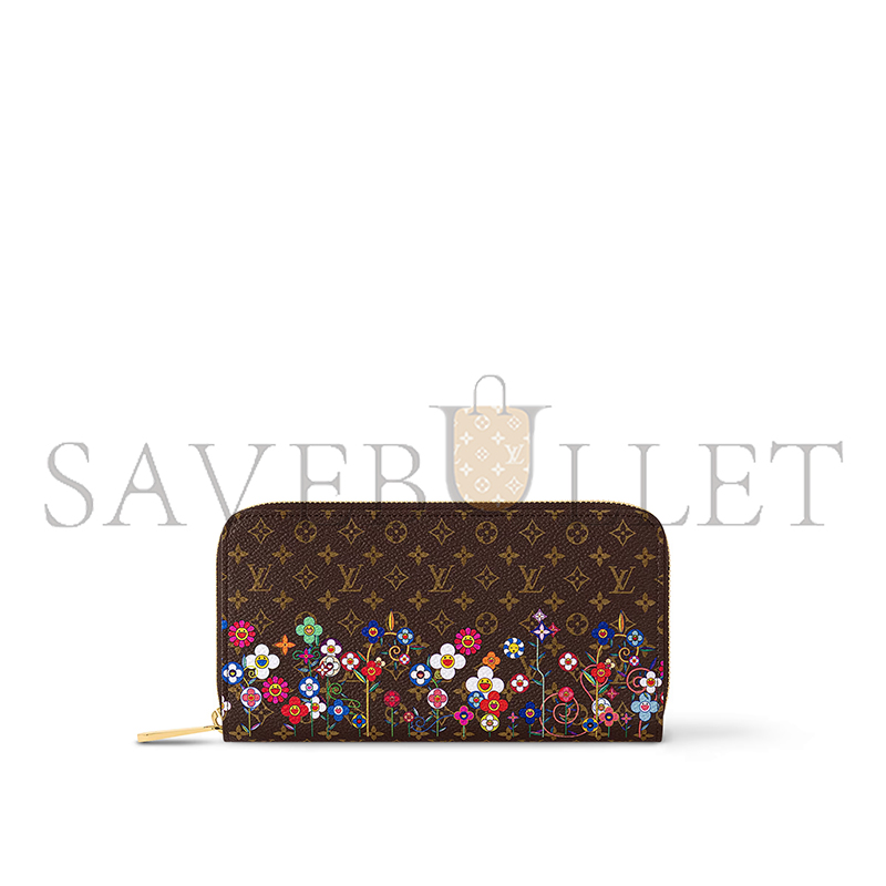 LOUIS VUITTON MASTER MURAKAMI LV × TM ZIPPY WALLET M14162 (19.5*10.5*2.5cm)